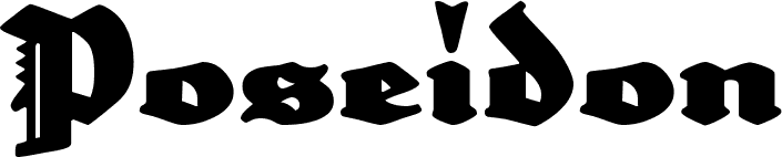 How to write poseidon in greek letters picture