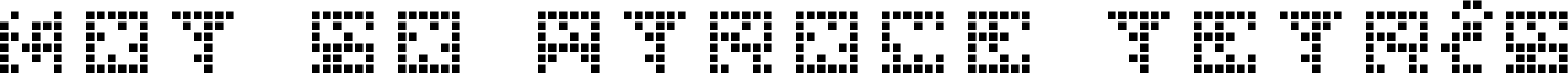 00ne Not so Atroce Tetris Regular
