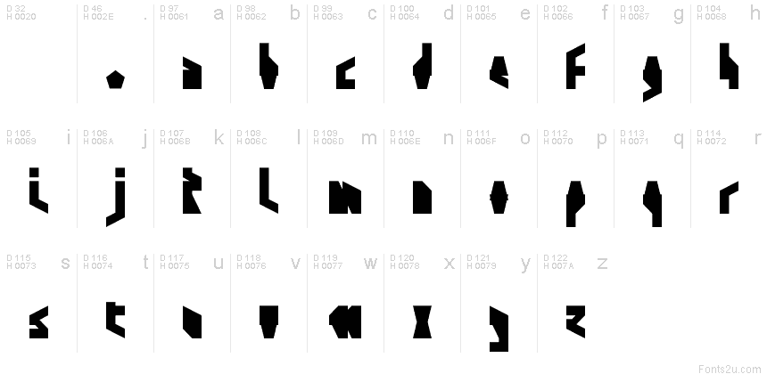 Latin de base - Table de caractères