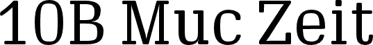 10 Muc Zeit Medium