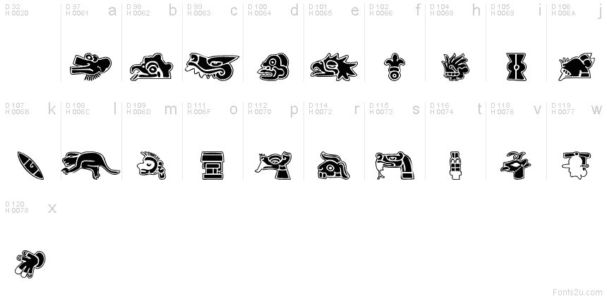 aztecs symbols