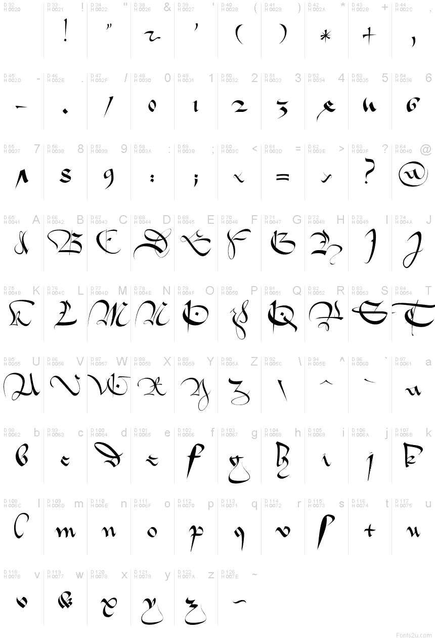 corsiva hebrew font mac
