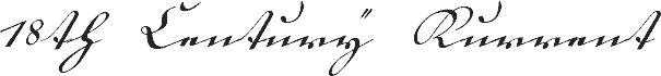 18th Century Kurrent Alternates