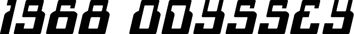 1968 Odyssey Italic
