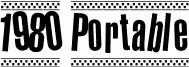 1980 Portable