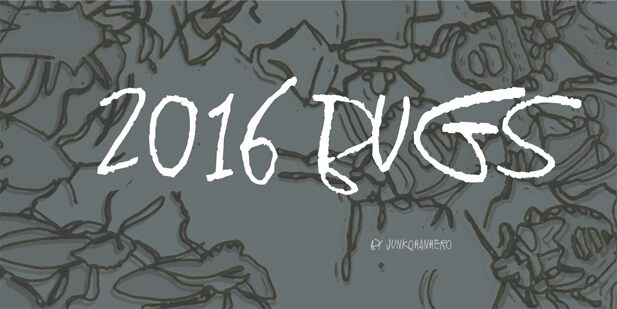 2016 Bugs Schriftart