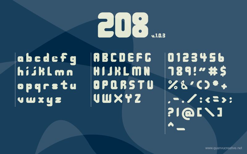 208 Czcionka