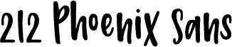 212 Phoenix Sans