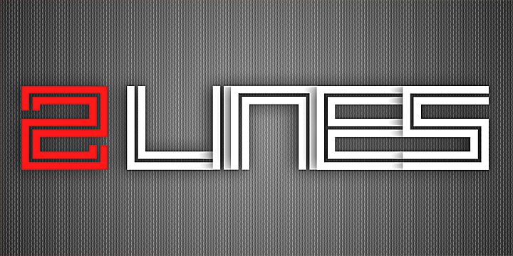 2 Lines Carattere