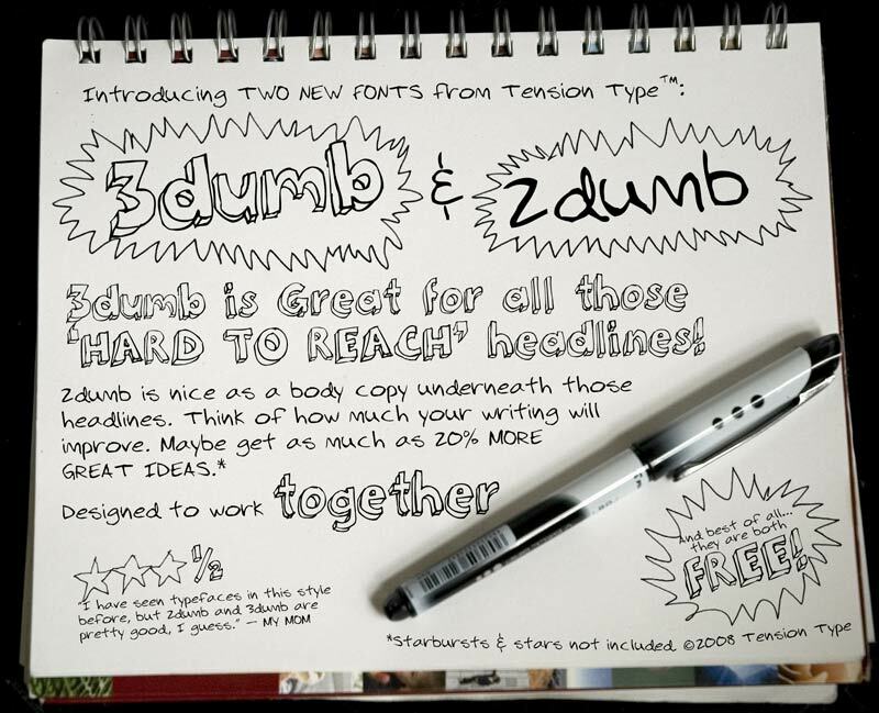 3Dumb Pro Schriftart