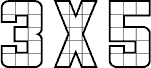 3x5 Outline