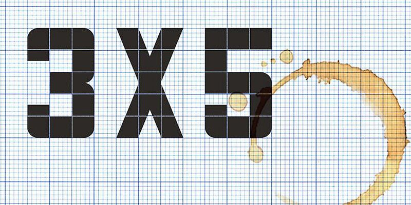 3x5 Outline — Prezentace písma