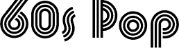 60s Pop Regular font