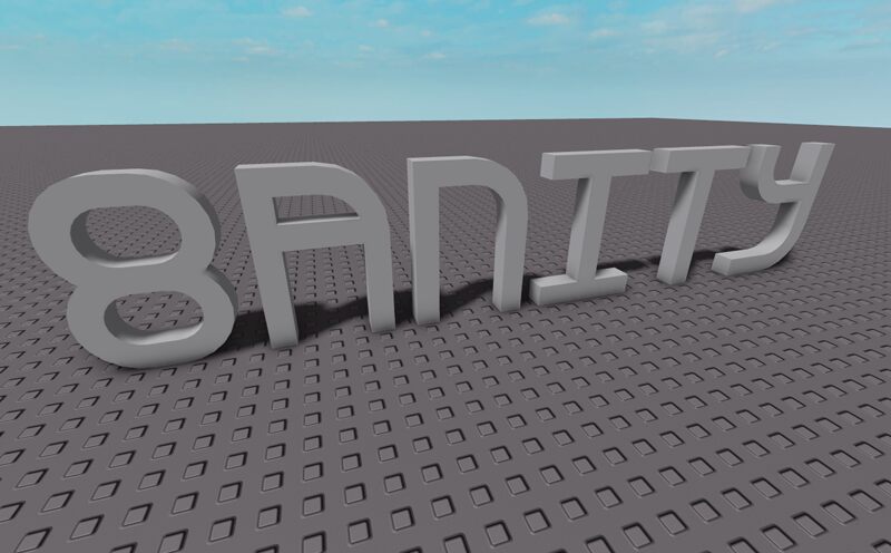 8anity フォント