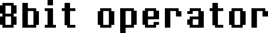 8bitoperator Regular