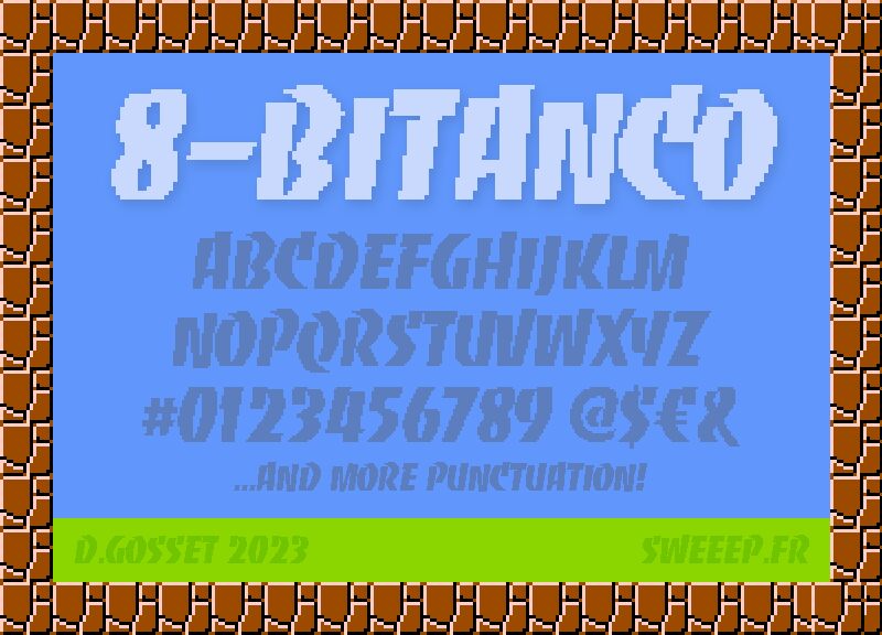 8-Bitanco Carattere