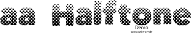 aa Halftone Demo