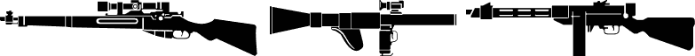 abc  Military dingbats fenotype