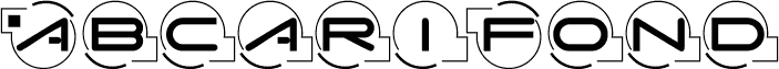 Preview of the AbcariFond font