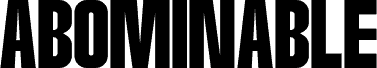 Abominable Condensed