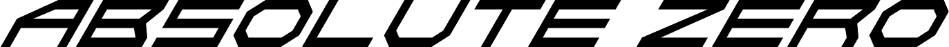 Absolute Zero Italic