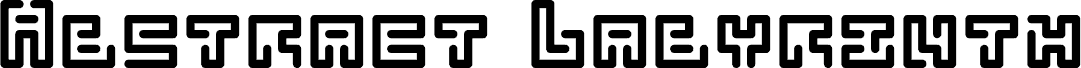 Abstract Labyrinth Rounded