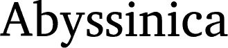 Abyssinica SIL