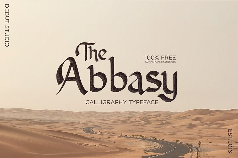 Abbasy Calligraphy Carattere