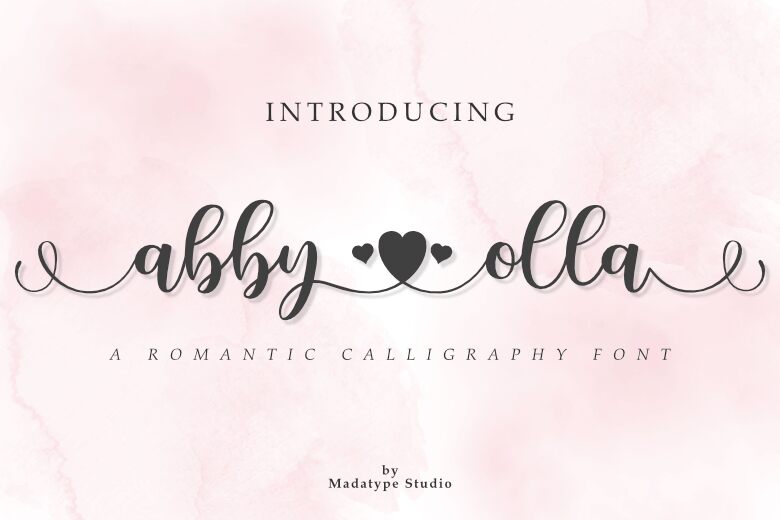 Abby Olla Schriftart