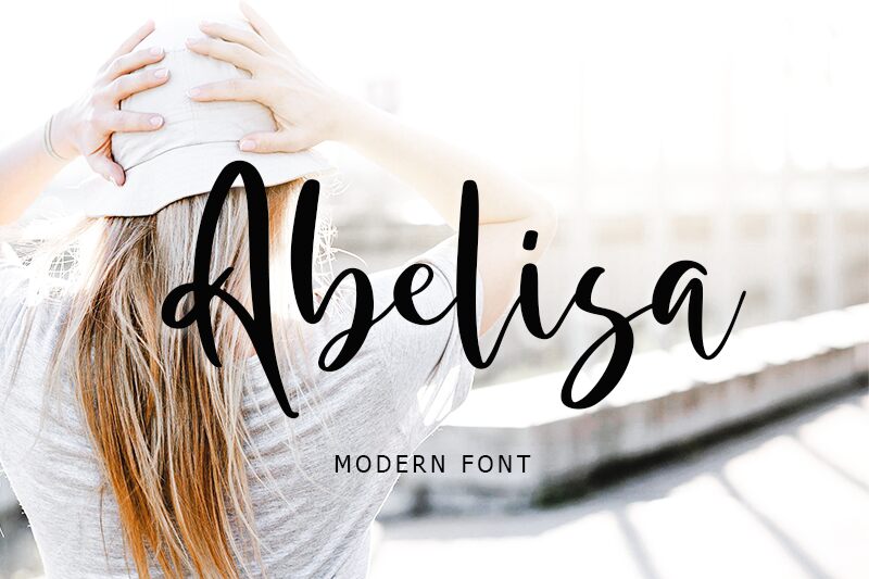 Abelisa Schriftart