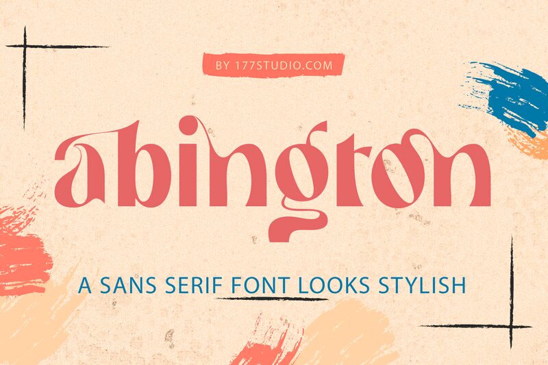 abington Schriftart