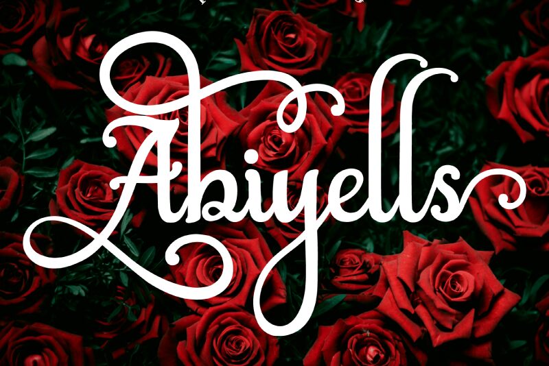 abiyells Schriftart