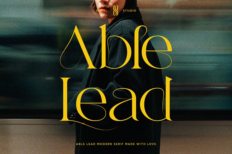 Able Lead Schriftart