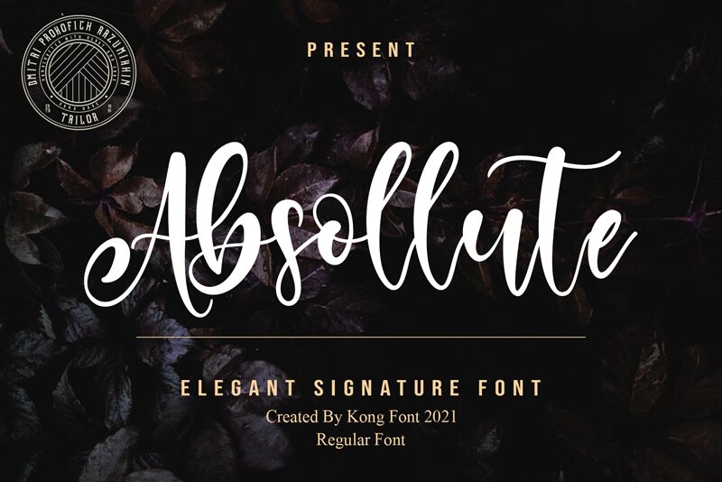 Absollute Schriftart