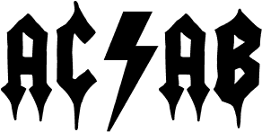 AC+AB font