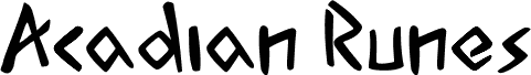 Acadian Runes Regular