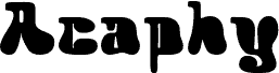 Acaphy Vintage Demo Drawn