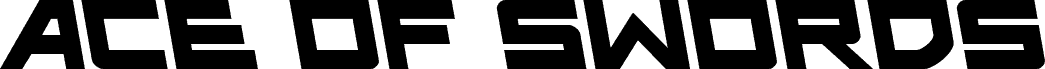 Ace of Swords Semi-Leftalic