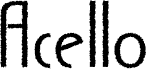 Acello Rough Demo Regular