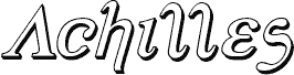 Achilles 3D Italic