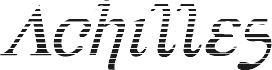 Achilles Gradient Italic