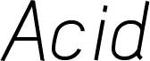 Acid-Italic