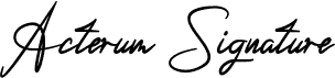 Acterum Signature Personal