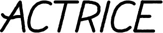 Actrice Personal Use