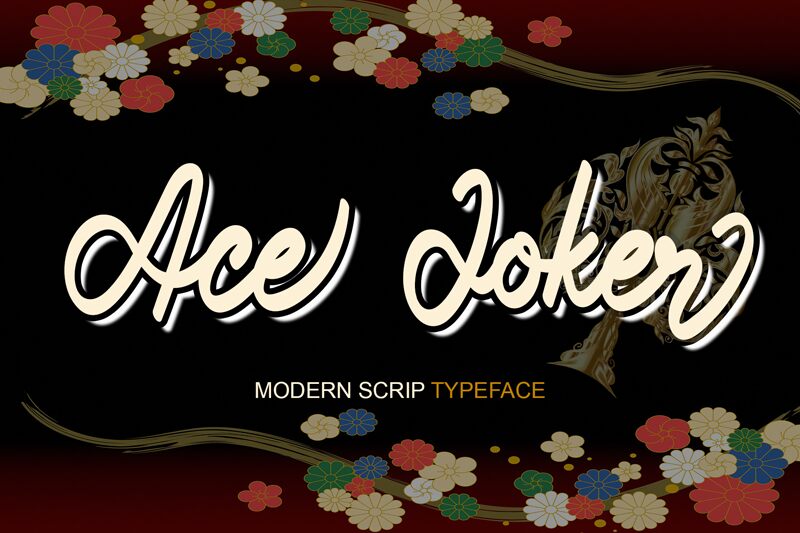 Ace Joker Czcionka