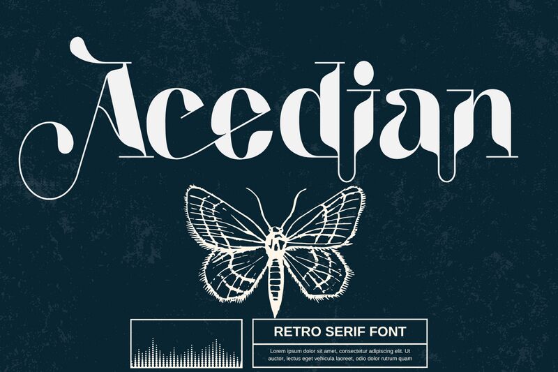 Acedian Schriftart