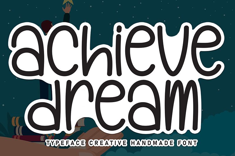 Achieve Dreams Czcionka