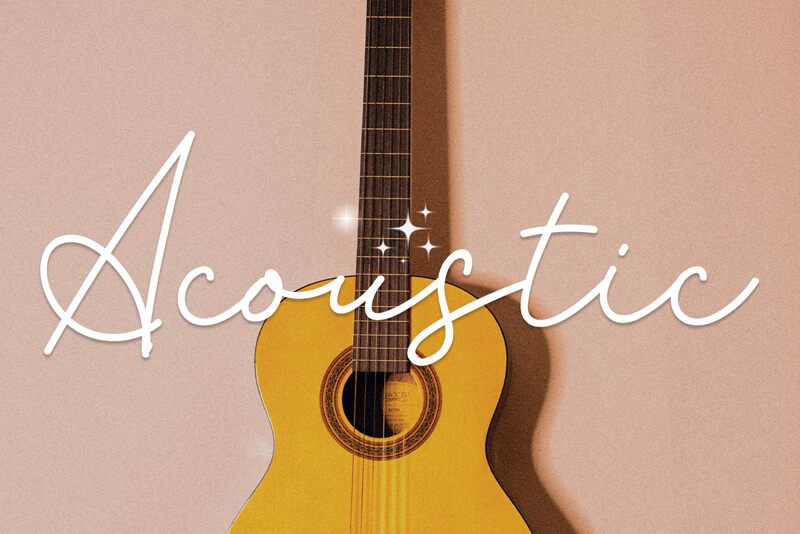 Acoustic الخط 