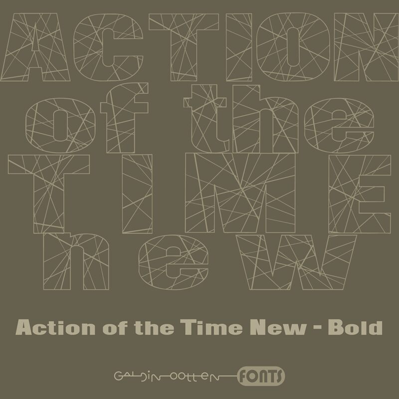 Action of the Time New Carattere