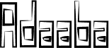 معاينة خط Adaaba